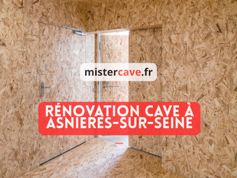 Rénovation cave à Asnières-sur-Seine : traitement humidité et isolation dans une cave d'immeuble haussmannien avec voûtes en pierre et murs anciens